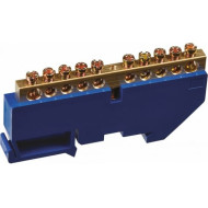 Шина Navigator нулевая на DIN-изол NBB-M69-10D/B