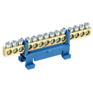 IEK YNN10-69-14P-K07 Шина нулевая на DIN-изол. "Стойка" ШНИ 6х9-14-С-С