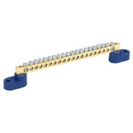 Шина нулевая на 2 угловых изоляторах ШНИ-6х9-20-У2-С IEK