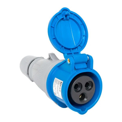 Розетка переносная EKF 213 2Р+РЕ 16А 220В IP44 PROxima ps-213-16-220-PRO