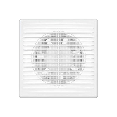 Вентилятор AURAMAX B 4S С осевой вытяжной с антимоскит.сеткой обрат клапаном d=100