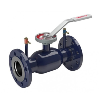 Регулирующий шаровой кран NAVAL NAVALTRIM фланец DN 200, PN 25 с редуктором
