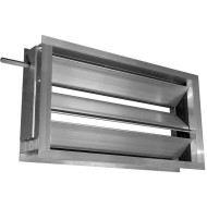 Воздушный клапан с подставкой под электропривод Shuft DRr 500х300