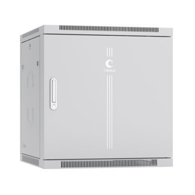 Шкаф телекоммуникационный настенный 19" 12U Cabeus SH-05F-12U60/60m-R