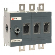 Рубильник EKF TwinBlock 630A 3P без рукоятки управления