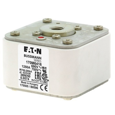 Быстродействующий предохранитель COOPER BUSSMANN, 690V 1250.0A, AR 3BN/50