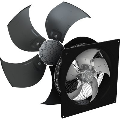Осевой вентилятор охлаждения с защитной решеткой BVN SF-4T 350 B