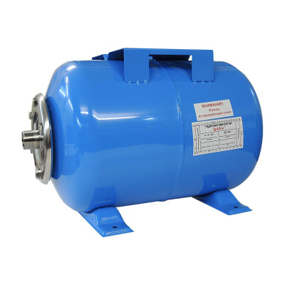 Гидроаккумулятор LadAna 24л горизонтальный голубой