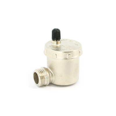 Воздухоотводчик автоматический c боковым подключением 1/2", никелированный Uni-Fitt