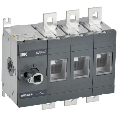 Выключатель-разъединитель IEK KARAT ВРК без рукоятки 3п 400А