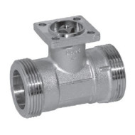 Запорный шаровой кран BELIMO R440, двухходовой, с внешней резьбой