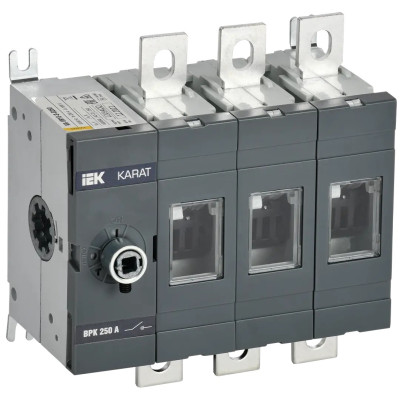 Выключатель-разъединитель IEK KARAT ВРК без рукоятки 3P 250А