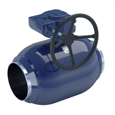 Шаровой кран NAVAL полнопроходной сварка DN 250, PN 25 с редуктором