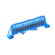 Шина IEK TEKFOR N "ноль" в комбинированном DIN-изоляторе "Стойка" 6х9-13-С