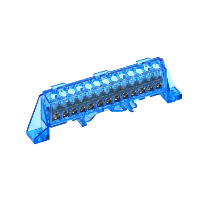 Шина IEK TEKFOR N "ноль" в комбинированном DIN-изоляторе "Стойка" 6х9-13-С