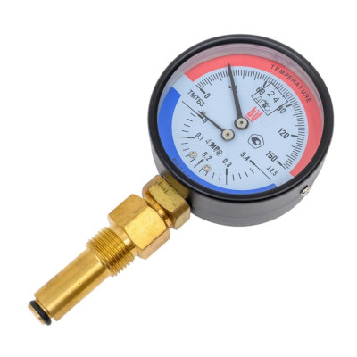 Термоманометр BD ТМТБ 31Р (0-150С) (0-0,4)МПа кл.2,5 G1/2