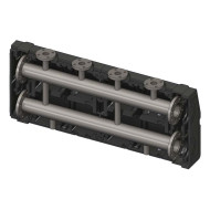 Гребёнка Elsen DN100 2 контура в изоляции с фланцевыми отводами DN50 PN10