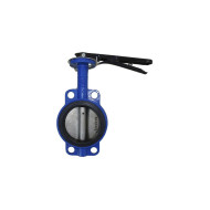 Затвор дисковый поворотный GENEBRE 2109B 09 DN050 PN16, корпус - GJL-200 (GG20), диск - CF8M (AISI316), уплотнение - NBR, М/Ф, рукоятка, шток 11мм