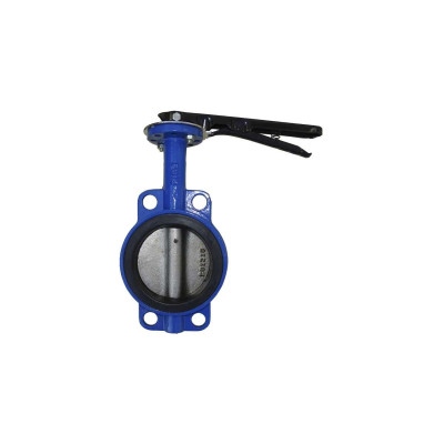 Затвор дисковый поворотный GENEBRE 2109B 09 DN050 PN16, корпус - GJL-200 (GG20), диск - CF8M (AISI316), уплотнение - NBR, М/Ф, рукоятка, шток 11мм