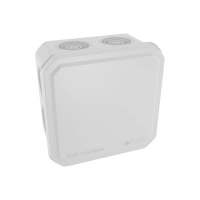Коробка распределительная DKC с кабельными вводами IP55 100х100х50мм (розница)