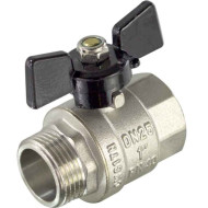 Кран шаровой 3/4 гш бабочка усиленный TIM