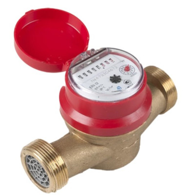 Счетчик г/в х/в имп Декаст ОСВУ ДГ1 Ду32 90С L=160 10л/имп в/к