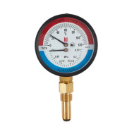 Термоманометр BD ТМТБ 41Р (0-120С) (0-0,25)МПа кл.2,5 G1/2(L=46)