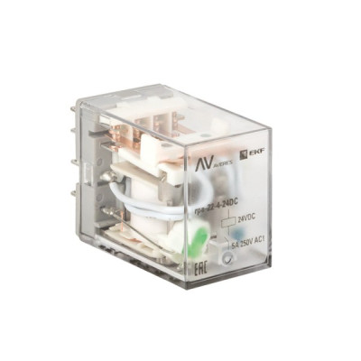 Реле промежуточное EKF Averes RPA 22/4 5A 230В AC