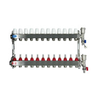 Группа коллекторов "ViEiR" с расход 12-вых нерж без кранов1"x3/4"