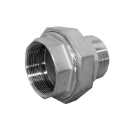 Американка нр/вр нержавеющая Newkey, AISI304 DN40 (1_1/2"), (CF8), PTFE, PN16