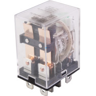 Промежуточное реле DEKraft 2ПК 230B AC (10А) с LED индикацией ПР-102-2-10A-230В-AC