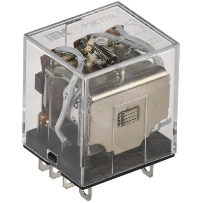 Реле промежуточное IEK РЭК 77-3 10А 12В DC