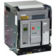 Воздушный автоматический выключатель IEK MASTER BA77, 3P, 2000А, 65 кА, типоразмер D, выдвижной