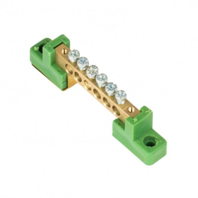 Колодка "0" EKF PE 63.06 латунь (sn0-63-06)