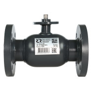 Шаровой кран Ридан JiP-R Premium FF фланцевый без редуктора со стандартным проходом, фланцем под электропривод, Ду400