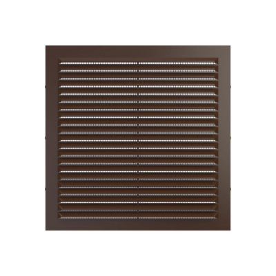 Решетка накл. ERA 2323C, коричневая