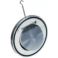 Клапан обратный Tecofi одностворчатый межфланцевый из нержавеющей стали DN 200 PN16