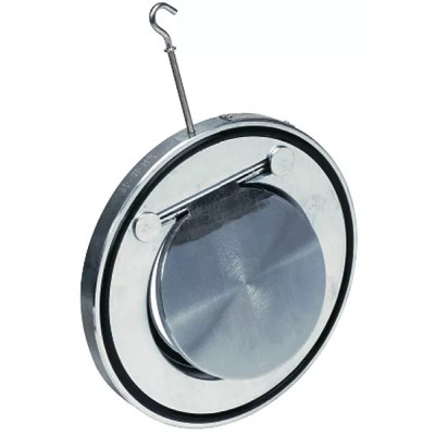 Клапан обратный Tecofi одностворчатый межфланцевый из нержавеющей стали DN 200 PN16