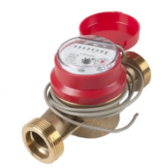 Счетчик г/в х/в имп Декаст ОСВУ ДГ1 Ду32 120С L=170 10л/имп в/к