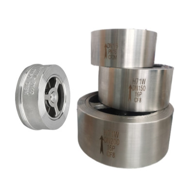 Клапан обратный межфланцевый Сага DN 65 (2 1/2") (76,1мм) AISI316