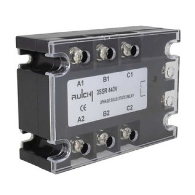 Твердотельное реле RUICHI 3SSR 440V 60A (Z)D1 (4-16v)