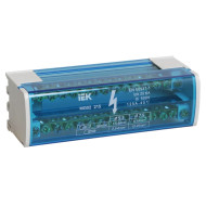 Шина нулевая на DIN рейку IEK 2/15