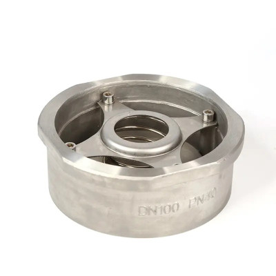 Обратный осевой клапан Tecofi пружинный межфланцевый Ду25