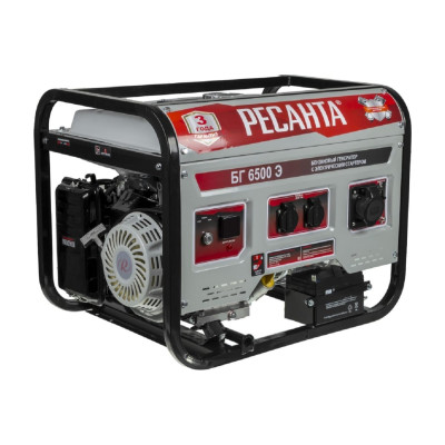 Электрогенератор Ресанта БГ 6500 Э 64/1/46