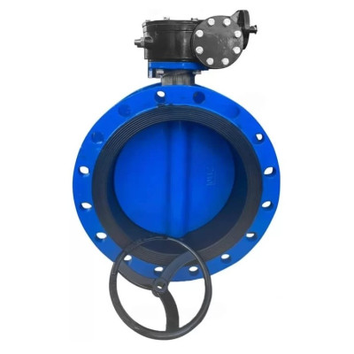 Затвор поворот чуг EPDM Ду600 Ру10/16 ред п/эл фл д/чуг Benarmo