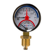 Термоманометр Экомера ЭКО-М G1/4 с переходником на G1/2