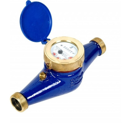 Счетчик г/в х/в имп Декаст ВСКМ90 ДГ1 Ду25 120С L=260 10л/имп в/к Атлант