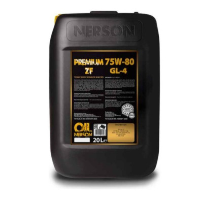 Трансмиссионное масло NERSON OIL Premium ZF GL-4 75W-80 PAO 20л