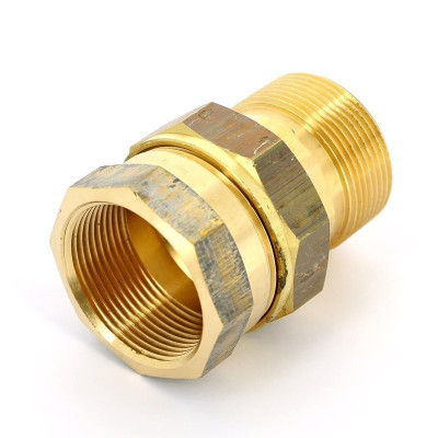 Американка 1 1/4"-1 1/4" Viega R2, 3331, резьба-резьба, вн.- нар., бронза