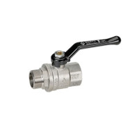 BUGATTI Oregon 305 Кран шаровой 1 НВ, рычаг алюминиевый, шт.